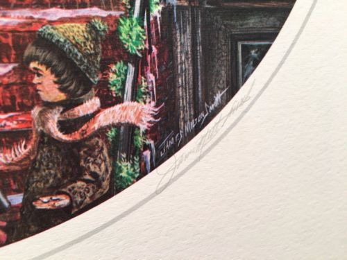 James Milton Smith "The Toymaker" Signed Lithograph Print 616/750   - TvMovieCards.com