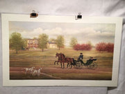 Vintage 1988 - Victorian Spring - Judith Zimmers-Blinn Limited Ed Print   - TvMovieCards.com