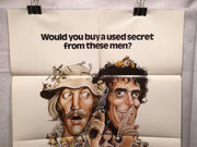 Original 1974 "SPYS" 1 Sheet Movie Poster 27"x 41" Sutherland & Gould   - TvMovieCards.com