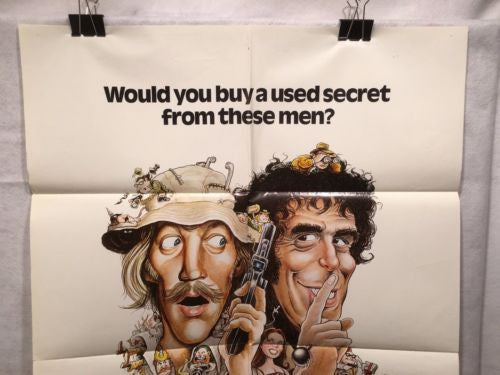 Original 1974 "SPYS" 1 Sheet Movie Poster 27"x 41" Sutherland & Gould   - TvMovieCards.com