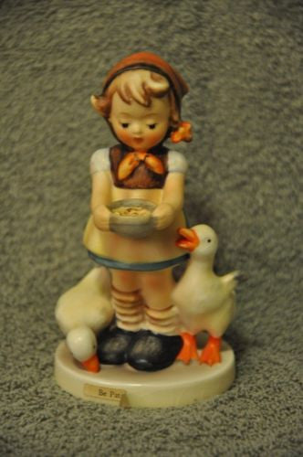 Goebel Hummel Figurine 197 2/0 "Be patient" TMK4 Germany 4 1/2"   - TvMovieCards.com
