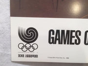 1988 Original Seoul Olympics Mimmo Paladino "Olympia" Poster Korea   - TvMovieCards.com