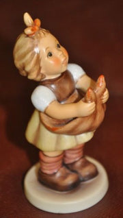 Goebel Hummel Figurine #573 2/0 "Loving Wishes"  TMK8 Germany 4.4"   - TvMovieCards.com