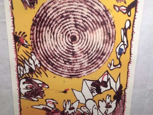 1988 Original Seoul Olympics Pierre Alechinsky " Poster South Korea   - TvMovieCards.com