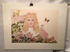 Miriam Ecker "Florescence" Young Girl in Flowers Signed Numbered 34/300 Print   - TvMovieCards.com