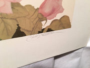 Miriam Ecker "Florescence" Young Girl in Flowers Signed Numbered 34/300 Print   - TvMovieCards.com