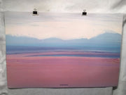 Doug Danz - Ancient Evening - 1989 Artbeats Abstract Art Print Poster 38" x 25"   - TvMovieCards.com
