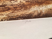 Vintage Cal Pepper "Surrounding Meadow" Lithograph Signed Numbered 153/250 Print   - TvMovieCards.com