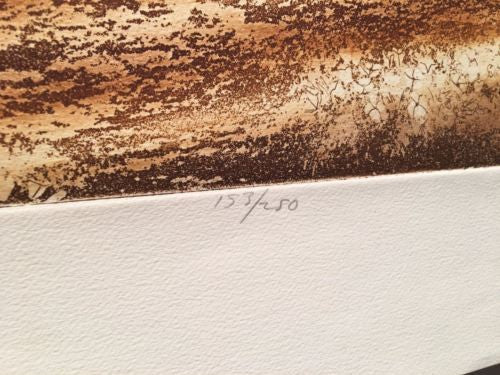 Vintage Cal Pepper "Surrounding Meadow" Lithograph Signed Numbered 153/250 Print   - TvMovieCards.com