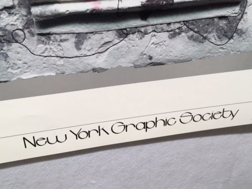 Elaine Rose LES AILES BLANCHES Paper Sculpture - New York Graphic Society Print   - TvMovieCards.com