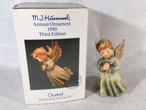 Goebel Hummel Figurine TMK6 1990 #484 "Peace on Earth"   - TvMovieCards.com