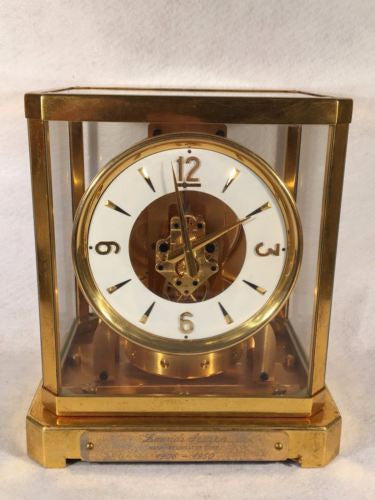 1950 Vintage Jaeger LeCoultre ATMOS 519 Swiss Mantle Clock Nash Motor Co   - TvMovieCards.com