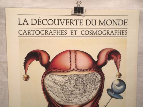 1985 Discovery of the World - Maps of the Earth and the Cosmos Exhibition Poster   - TvMovieCards.com