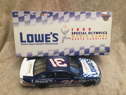 Action 1/24 Diecast #31 Mike Skinner Lowes Special Olympics 1998 Monte Carlo   - TvMovieCards.com