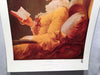 A Young Girl Reading - Jean Honore Fragonard - Harrads Fine Art Poster 29 x 22   - TvMovieCards.com