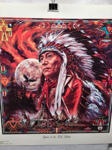 Spirit of the Full Moon (1993) - Bruce Lakofka Lithograph Poster 23 x 24   - TvMovieCards.com