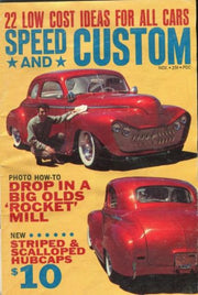 Speed and Custom November Digest Magazine Drop In A Big Olds "Rocket" Mill   - TvMovieCards.com