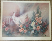 Lena Lui Royal Garden Lithograph Print Signed/Numbered 1346/1950   - TvMovieCards.com