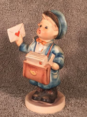 Goebel Hummel Figurine #119 "Postman" TMK3 Germany 5"   - TvMovieCards.com