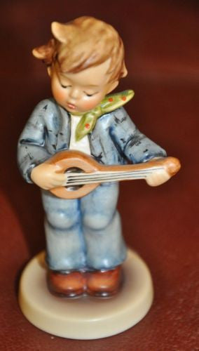 Goebel Hummel Figurine #558 "Little Troubadour"  TMK7 Germany 4"   - TvMovieCards.com