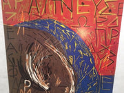 1988 Original Seoul Olympics Mimmo Paladino "Olympia" Poster Korea   - TvMovieCards.com