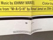 Original 1973 "Mash" One Sheet Rerelease Movie Poster 27x41 SUTHERLAND GOULD   - TvMovieCards.com