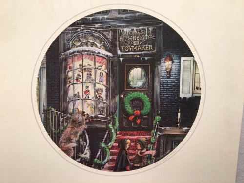 James Milton Smith "The Toymaker" Signed Lithograph Print 616/750   - TvMovieCards.com