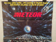 Original 1979 "Meteor" 1 Sheet Movie Poster 27"x 41" Sean Connery Natalie Wood   - TvMovieCards.com