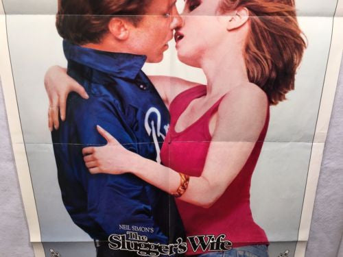 Original 1985 "Slugger's Wife 1 Sheet Movie Poster 27"x 41" Rebecca De Mornay   - TvMovieCards.com