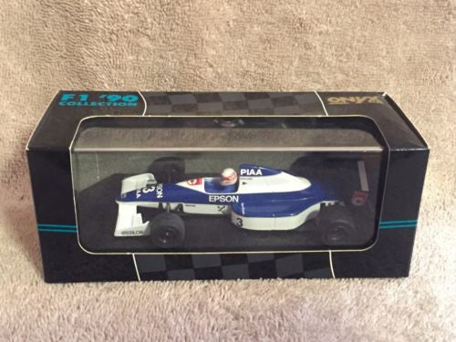 1990 Collection 1/43 Onyx Formula 1 F1 083 Tyrrell Ford Satoru Nakajima   - TvMovieCards.com