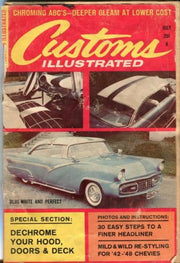 Customs Illustrated July Digest Magazine Blue-White and Perfect   - TvMovieCards.com