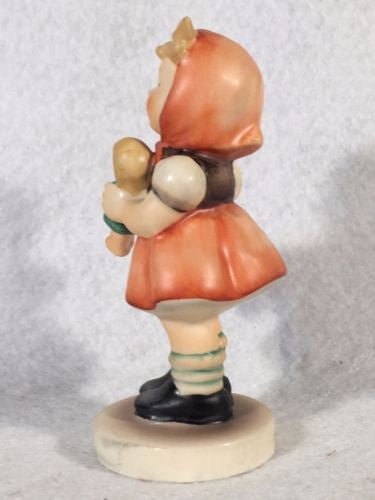 Goebel Hummel Figurine TMK6 #239/B "Girl with Doll" 3.5"   - TvMovieCards.com
