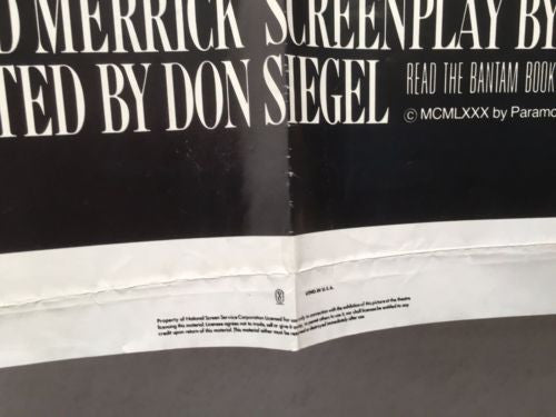 Original 1980 "Rough Cut"  1 Sheet Movie Poster 27"x 41" Burt Reynolds   - TvMovieCards.com