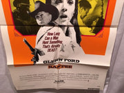 Original 1973 "Santee" 1 Sheet Movie Poster 27x 41" Glen Ford   - TvMovieCards.com