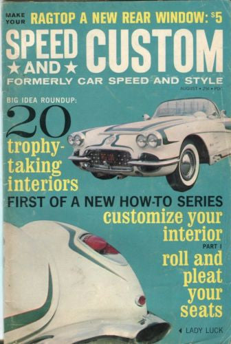Speed and Custom August Digest Magazine 20 Trophy-Taking Interiors   - TvMovieCards.com
