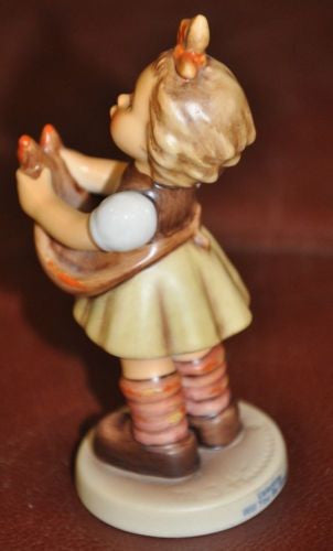 Goebel Hummel Figurine #573 2/0 "Loving Wishes"  TMK8 Germany 4.4"   - TvMovieCards.com