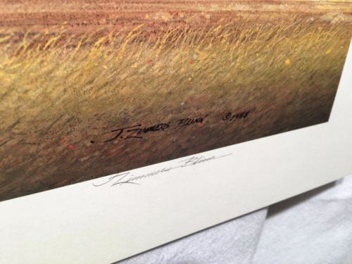 Vintage 1988 - Victorian Spring - Judith Zimmers-Blinn Limited Ed Print   - TvMovieCards.com