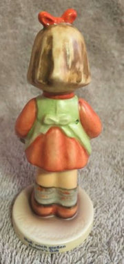 Goebel Hummel Figurine TMK7 729 "Nature's Gift" Hummel Club 3.5"   - TvMovieCards.com