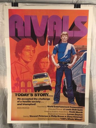 Original 1981 "Rivals" 1SH Sheet Movie Poster 27"x 41" Ford Econoline   - TvMovieCards.com