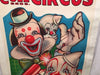 Original 1950s Clyde Beatty Cole Bros Circus Poster Clowns Dynamite Linen Backed   - TvMovieCards.com