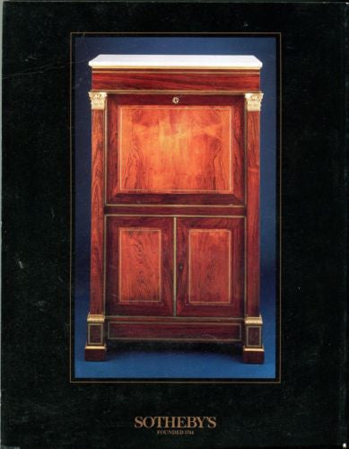 Sotheby's Auction Catalog October 20 1990 - Fine American Furniture Folk Art   - TvMovieCards.com