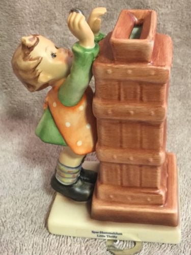 Goebel Hummel Figurine TMK7 118 "Little Thrifty" with Key 5"   - TvMovieCards.com