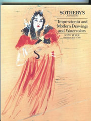 Sotheby's Auction Catalog May 17th 1990 - Impressionist Modern Drawings Art   - TvMovieCards.com