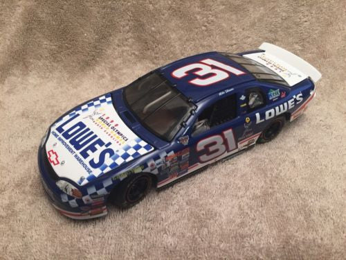Action 1/24 Diecast #31 Mike Skinner Lowes Special Olympics 1998 Monte Carlo   - TvMovieCards.com