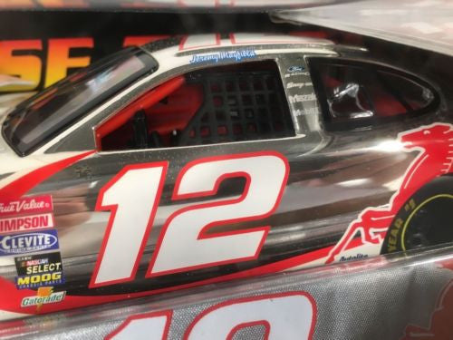 Racing Champions Diecast Car 1:24 Jeremy Mayfield #12 Chrome Chase the Race   - TvMovieCards.com