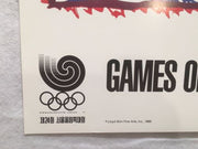1988 Original Seoul Olympics Pierre Alechinsky " Poster South Korea   - TvMovieCards.com