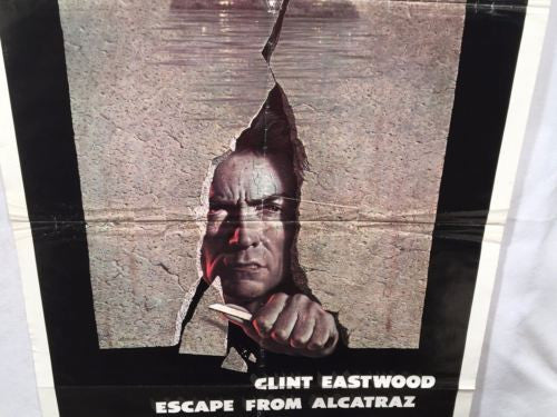 1979 Clint Eastwood - Escape from Alcatraz One Sheet Movie Poster 27x41   - TvMovieCards.com