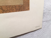 Vintage Tosa Mitsuoki Chrysanthemum and Quail New York Graphic Society Print   - TvMovieCards.com