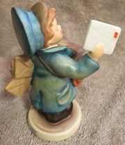 Goebel Hummel Figurine TMK7 119 2/0 "Postman" 4.5"   - TvMovieCards.com