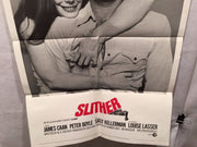 Original 1973 "Slither" 1 Sheet Movie Poster 27"x 41" James Caan Peter Boyle   - TvMovieCards.com
